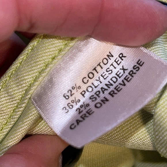 St John Sport Jacket Blazer Cardigan Neon Bright Green - Picture 7 of 8